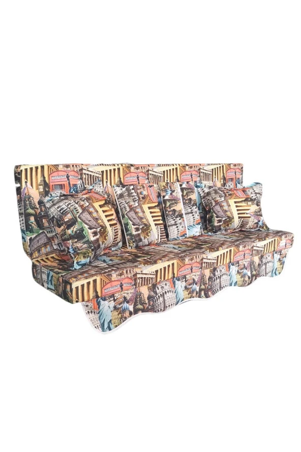 MİRZADE SOFA SOFT KUMAŞ TENTESİZ 28 DNS SÜNGER  SALINCAK MİNDERİ-sofa salıncak ŞEHİRLER - Resim 2