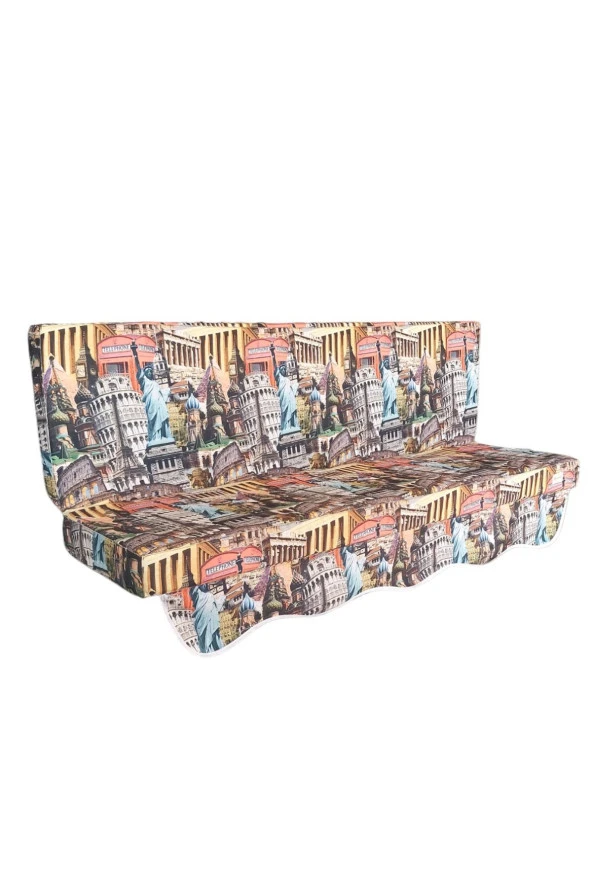 MİRZADE SOFA SOFT KUMAŞ TENTESİZ 28 DNS SÜNGER  SALINCAK MİNDERİ-sofa salıncak ŞEHİRLER - Resim 4