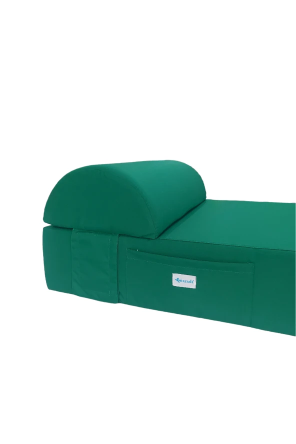 Grand Sunbed Güneşlenme Minderi - Benetton Yeşi̇l | Yastıklı, Su Geçirmez | Mirzade - Resim 2