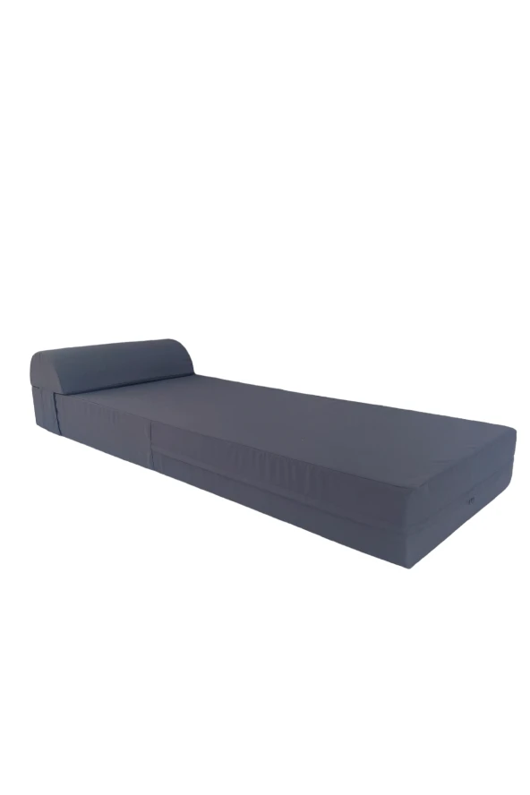 Grand Sunbed Güneşlenme Minderi - Koyu Gri̇ | Yastıklı, Su Geçirmez | Mirzade ürün görseli