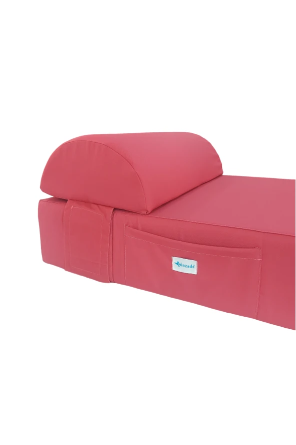 Grand Sunbed Güneşlenme Minderi - Pembe | Yastıklı, Su Geçirmez | Mirzade - Resim 3