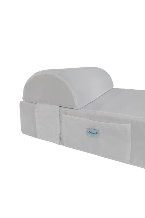 Grand Sunbed Güneşlenme Minderi - Beyaz | Yastıklı, Su Geçirmez | Mirzade - Resim 3