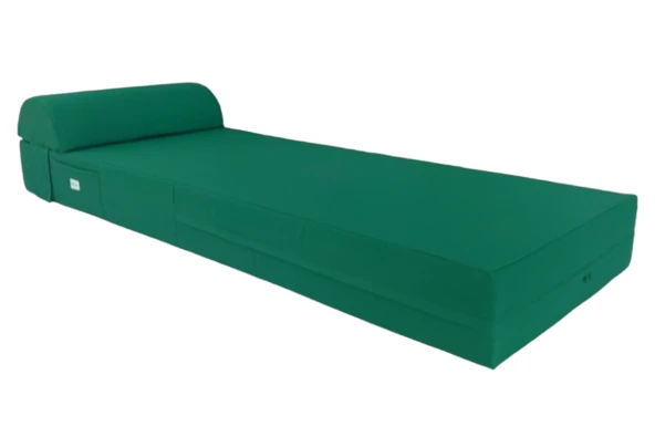 Grand Sunbed Güneşlenme Minderi - Benetton Yeşi̇l | Yastıklı, Su Geçirmez | Mirzade - Resim 9