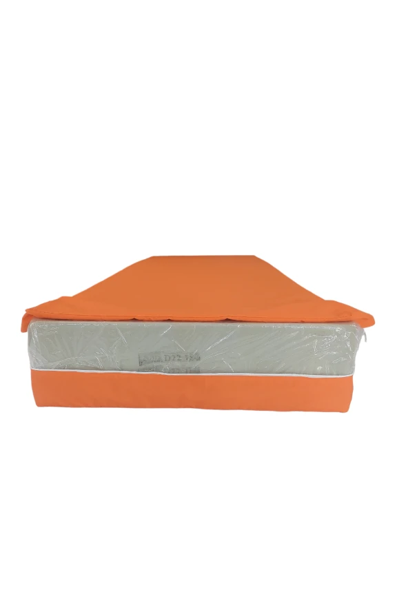 Grand Sunbed Güneşlenme Minderi - Turuncu | Yastıklı, Su Geçirmez | Mirzade - Resim 5