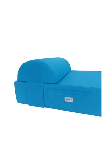 Grand Sunbed Güneşlenme Minderi - Turkuaz Mavi̇ | Yastıklı, Su Geçirmez | Mirzade - Resim 3