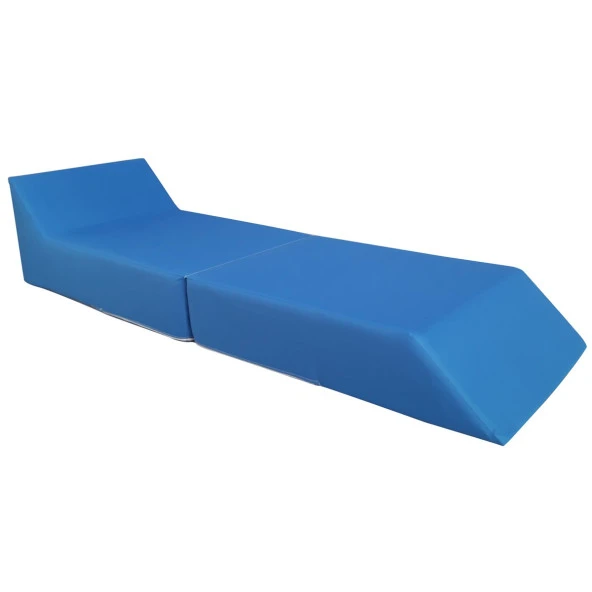 MİRZADE SUN BED KATLANIR GÜNEŞLENME MİNDERİ-SUNBED SAKS MAVİ