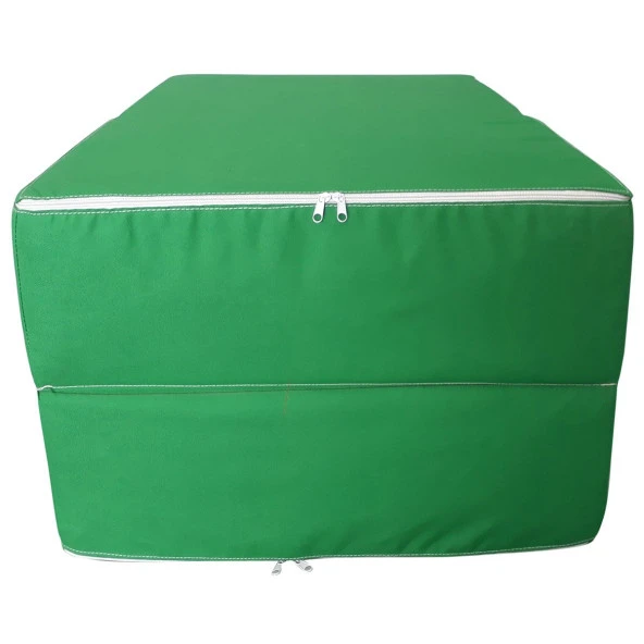 Katlanır Sunbed Güneşlenme Minderi - Benetton Yeşil | Taşınabilir, Su Geçirmez | Mirzade - Resim 2