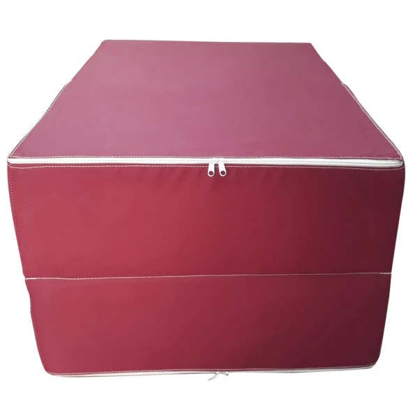 Katlanır Sunbed Güneşlenme Minderi - Bordo | Taşınabilir, Su Geçirmez | Mirzade - Resim 2