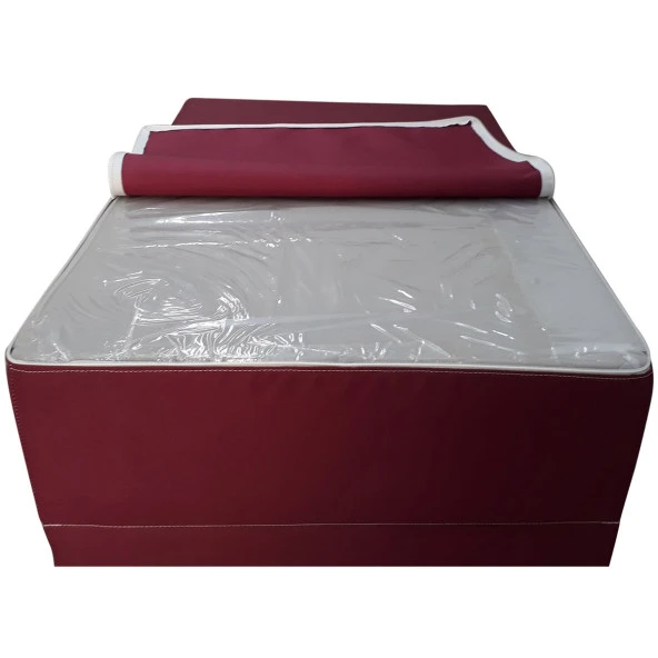 Katlanır Sunbed Güneşlenme Minderi - Bordo | Taşınabilir, Su Geçirmez | Mirzade - Resim 4