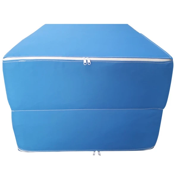 MİRZADE SUN BED KATLANIR GÜNEŞLENME MİNDERİ-SUNBED TURKUAZ MAVİ - 2