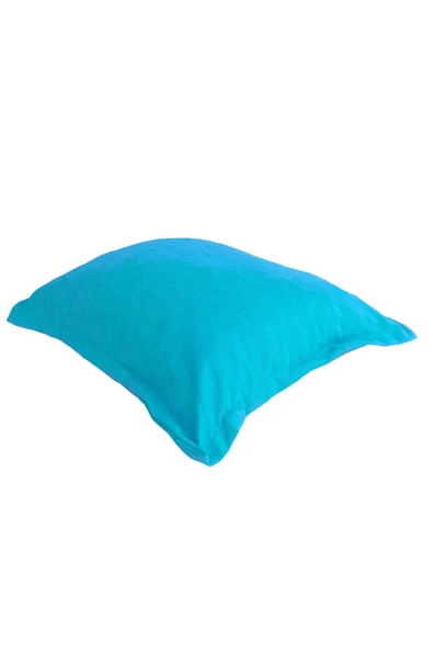 Mirzade Puf Minder 70x70 iç dolgulu-turkuaz - Resim 2