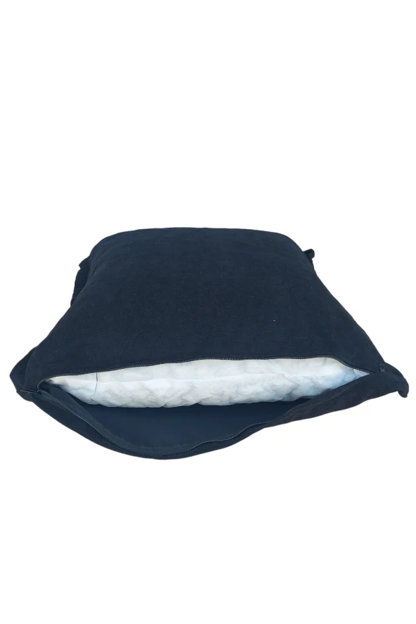 Mirzade Puf Minder 70x70 iç dolgulu-siyah - Resim 3