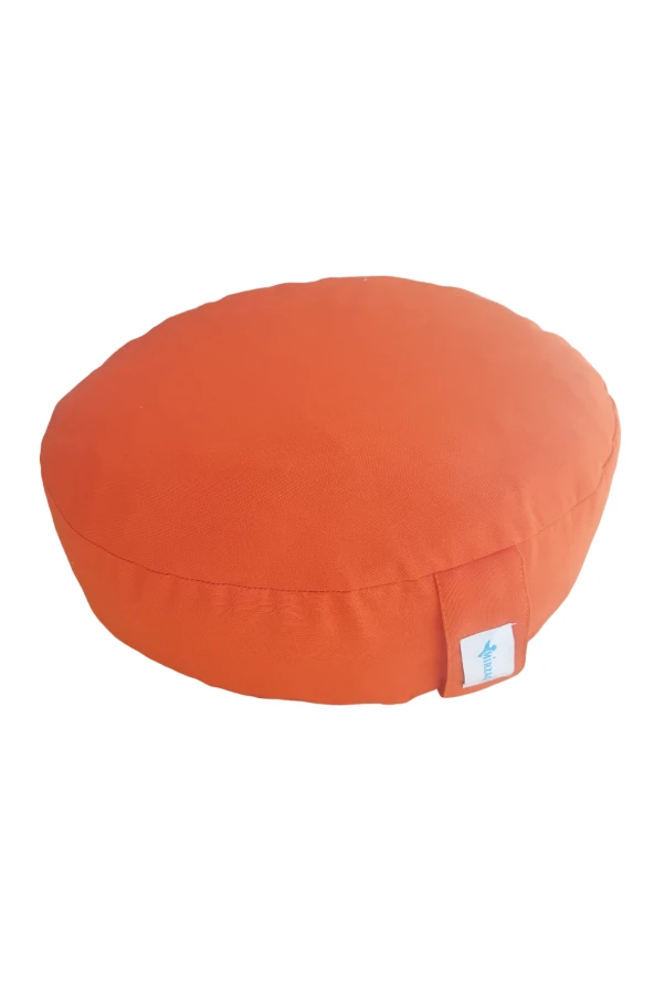 Mirzade yuvarlak puf minderi 45x45-turuncu - 2