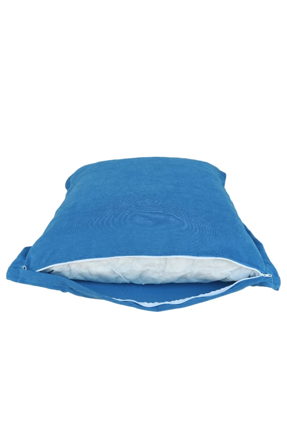 Mirzade Puf Minder 70x70 iç dolgulu-su yeşili - Resim 3