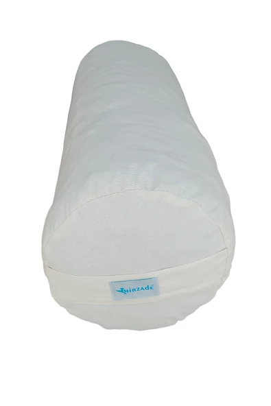Mirzade silindir puf minderi 75x25-krem - Resim 4