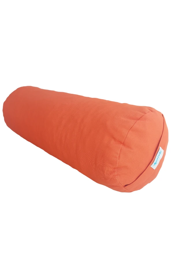 Mirzade silindir puf minderi 75x25-turuncu - Resim 4