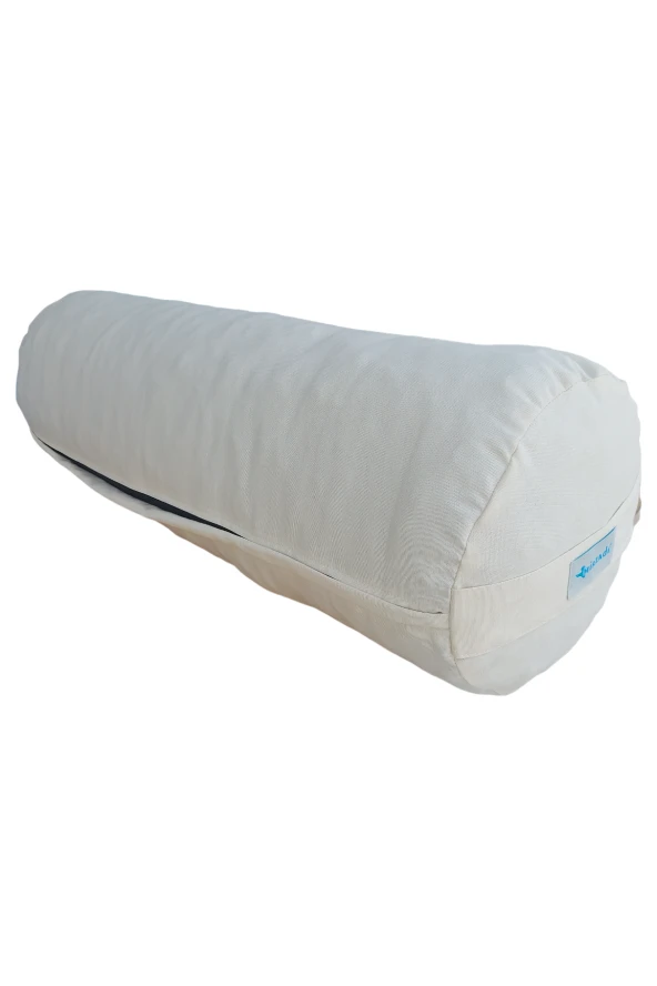 Mirzade silindir puf minderi 75x25-krem - Resim 5