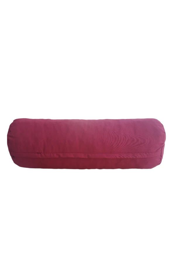 Mirzade silindir puf minderi 75x25-bordo - Resim 6