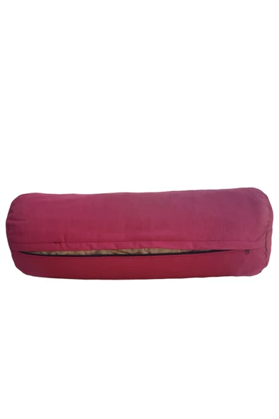 Mirzade silindir puf minderi 75x25-bordo - Resim 5