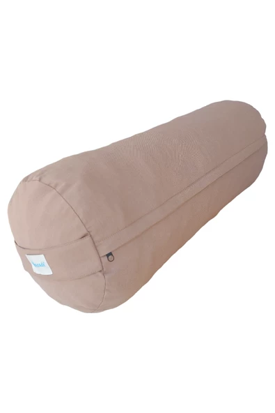 Mirzade silindir puf minderi 75x25-sütlü kahve - 2