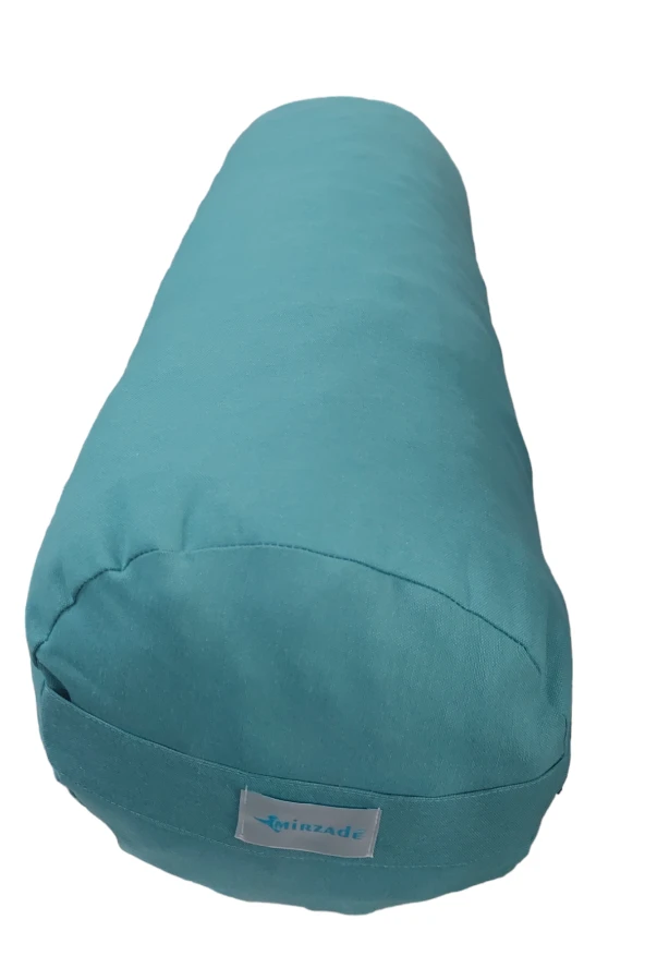 Mirzade silindir puf minderi 75x25-su yeşili - Resim 3