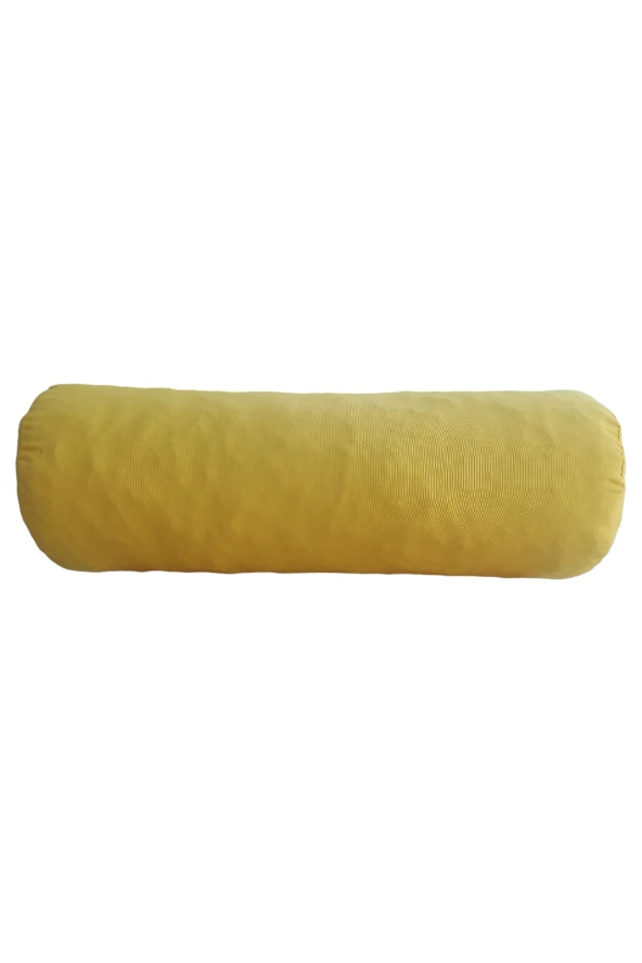 Mirzade silindir puf minderi 75x25-sarı - Resim 5