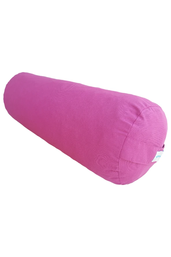 Mirzade silindir puf minderi 75x25-fuşya - Resim 4