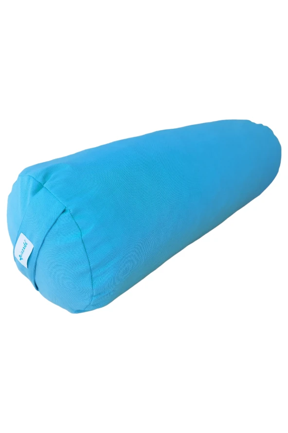 Mirzade silindir puf minderi 75x25-turkuaz - Resim 2