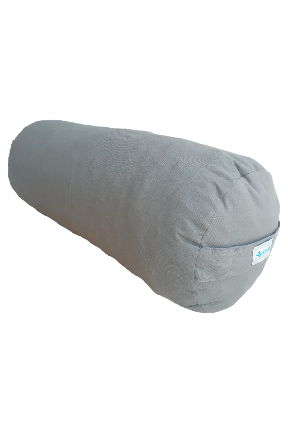 Mirzade silindir puf minderi 75x25-koyu gri - 4