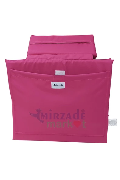 Mi̇rzade Lüks Plaj Mi̇nderi̇ Çanta Katlanir Su Geçi̇rmez-Pembe | Yastıklı, Fermuarlı, Çantalı Lüks Plaj Minderi – 50x180x3 cm - Resim 4