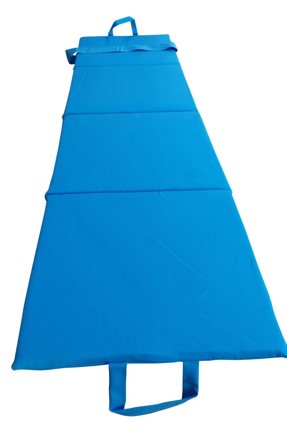 Mi̇Rzade Plaj Mi̇Nderi̇ Çanta Katlanir Su Geçi̇Rmez-Turkuaz Mavi̇ | Katlanır, Su Geçirmez Plaj Minderi – 50X180X3 Cm | Katlanır, Su Geçirmez Plaj Minderi – 50x180x3 cm - Resim 3