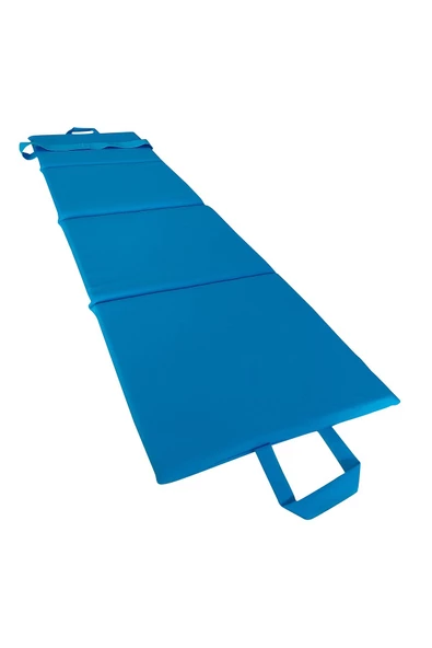 Mi̇Rzade Plaj Mi̇Nderi̇ Çanta Katlanir Su Geçi̇Rmez-Turkuaz Mavi̇ | Katlanır, Su Geçirmez Plaj Minderi – 50X180X3 Cm | Katlanır, Su Geçirmez Plaj Minderi – 50x180x3 cm - Resim 5