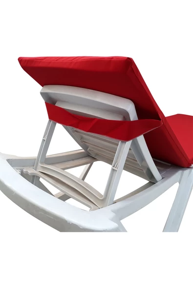 Elit Şezlong Minderi Su Geçirmez Kumaş Yastıklı - - Resim 2