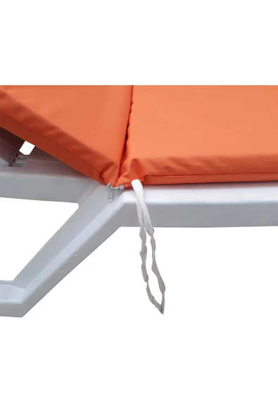 Elit Şezlong Minderi Su Geçirmez Kumaş Yastıklı - - Resim 3