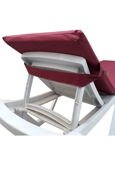 Elit Şezlong Minderi Su Geçirmez Kumaş Yastıklı - - Resim 2