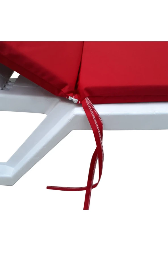 Elit Şezlong Minderi Su Geçirmez Kumaş Yastıklı - - Resim 3