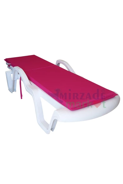 Mi̇rzade Şezlong Mi̇nderi̇ Standart Su Geçi̇rmez Malzeme-Pembe | Su Geçirmez Şezlong Minderi – 5 cm Sünger - Resim 4