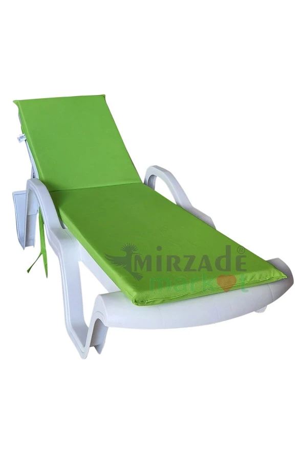 Mi̇rzade Şezlong Mi̇nderi̇ Standart  Su Geçi̇rmez Malzeme-F.Yeşi̇l | Su Geçirmez Şezlong Minderi – 5 cm Sünger - Resim 2