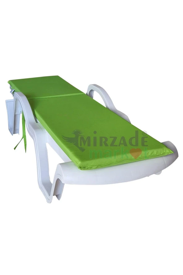 Mi̇rzade Şezlong Mi̇nderi̇ Standart  Su Geçi̇rmez Malzeme-F.Yeşi̇l | Su Geçirmez Şezlong Minderi – 5 cm Sünger - Resim 3