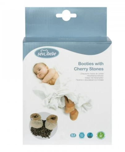Sevi Bebe 686 Gaz Giderici Kiraz Çekirdekli Patik - 4
