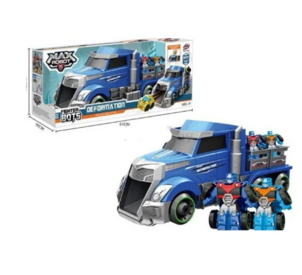 C Toys Taşıyıcı Tır Robota Dönüşen Mini Araçlar L017-9
