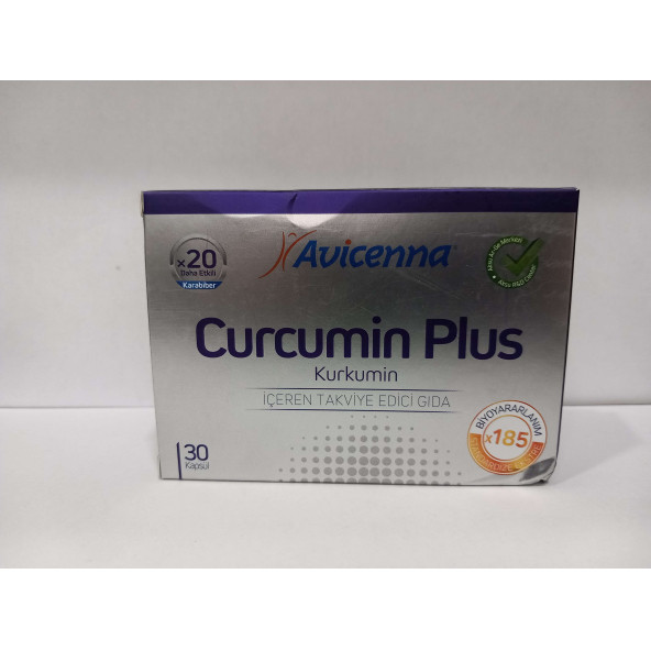 Avicenna Curcumin Plus 30 Kapsül