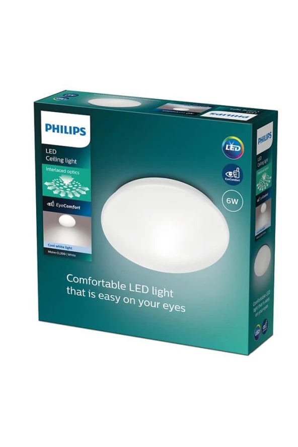 Philips 6W Led Plafonyer Günışığı 4000K 22,5 cm Tavan Armatür