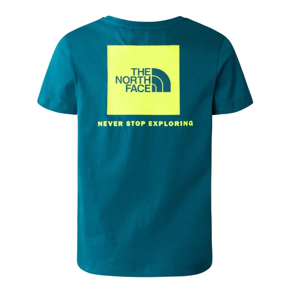 The North Face B S/S REDBOX TEE (BACK BOX GRAPHIC) Erkek Çocuk Tişört NF0A87T5YAO1 - 2