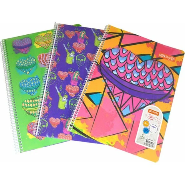 Mynote Flex Up Defter A4 100 Yaprak Çizgili