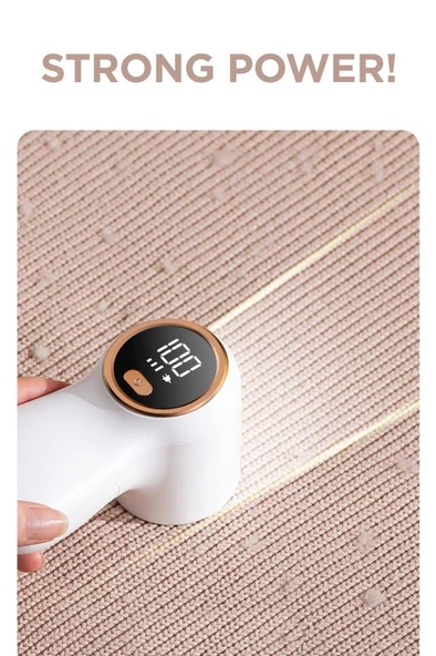 Torima Dijital Ekranlı M118 Exstra Bıçaklı Şarjlı Tüy Temizleme ve Tiftik Temizleme Makinesi - 2