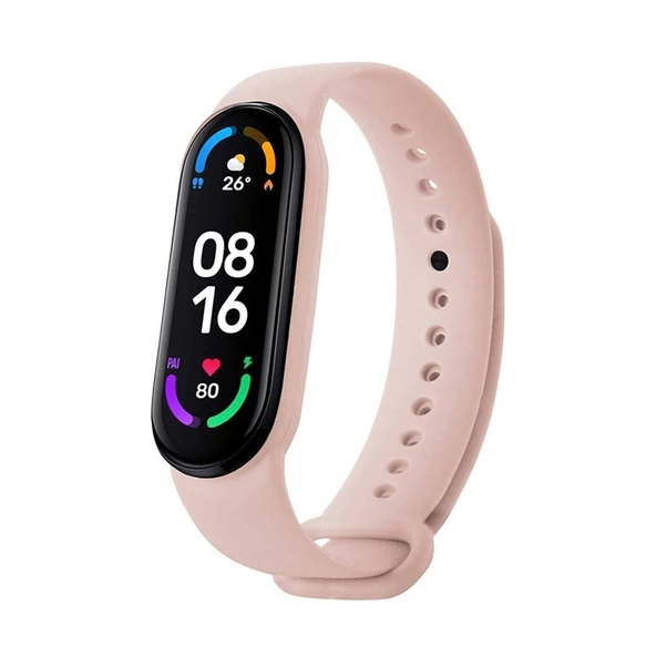 Xiaomi Mi Band 5 / 6 Uyumlu Silikon Kordon - 3