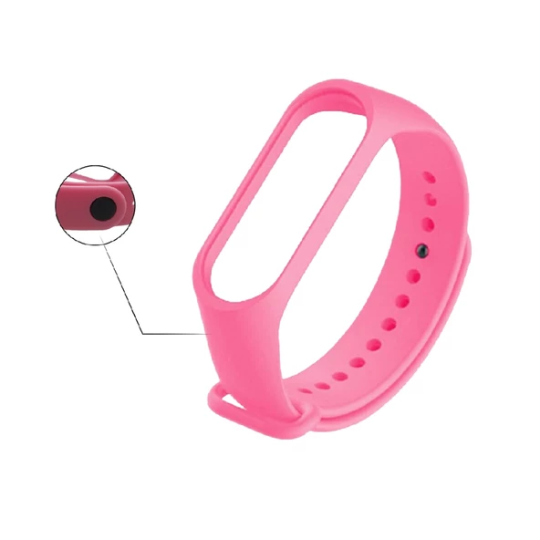 Xiaomi Mi Band 5 / 6 Uyumlu Silikon Kordon - 12