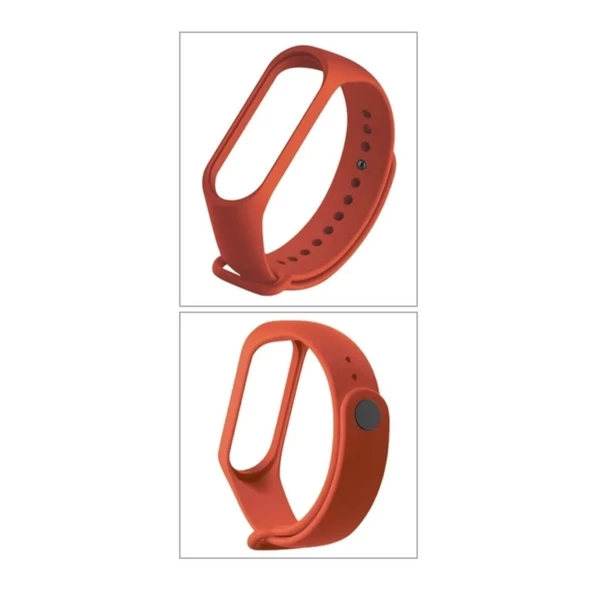 Xiaomi Mi Band 5 / 6 Uyumlu Silikon Kordon - 9