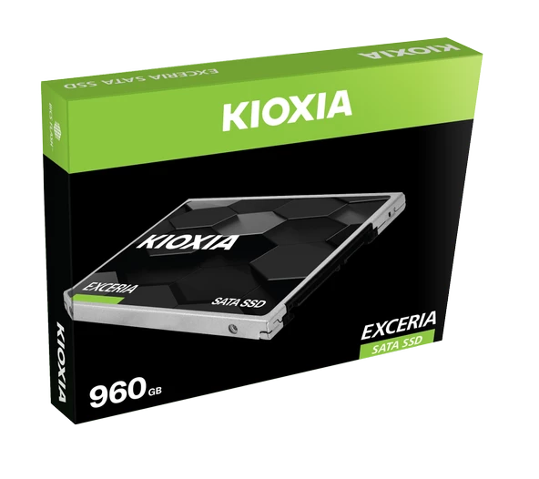 960GB KIOXIA EXCERIA 2.5" 3D 555/540 MB/sn 3Yıl (LTC10Z960GG8)